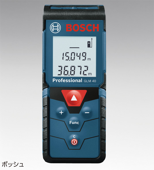 Amazon.co.jp: Bosch Professional(ボッシュ) レーザー距離計 GLM40 【正規品】測定工具: 家電＆カメラ